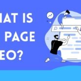 what is on page seo