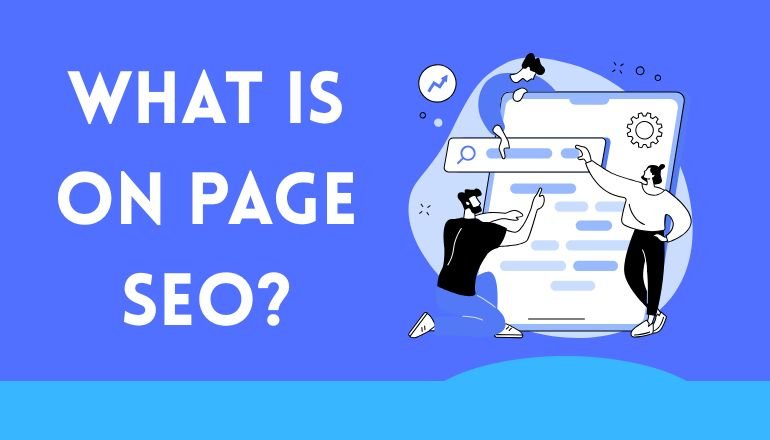 what is on page seo what is on page seo